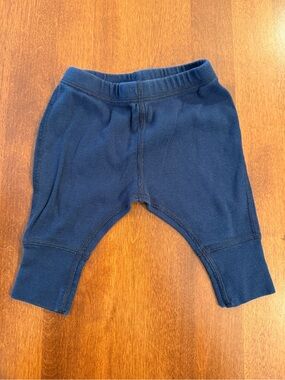 Hanna Andersson Navy Blue Fleece Joggers